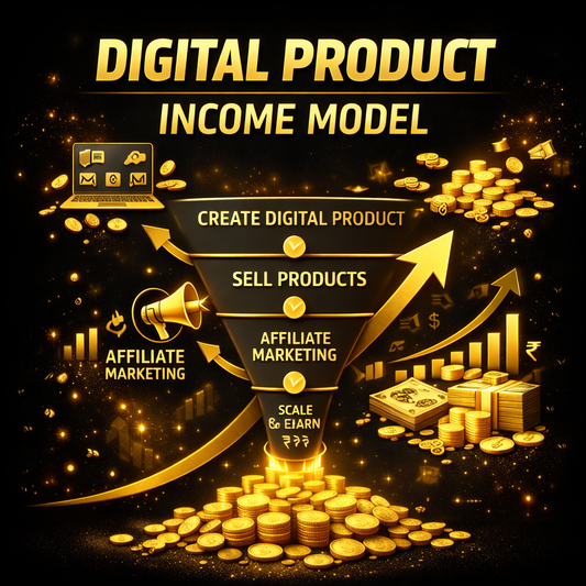 Digital Product Se Income Ka Real Model – Step-by-Step Online Earning System