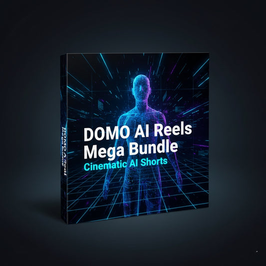 DOMO AI Cinematic Reels Mega Vault - Trending AI Content Pack