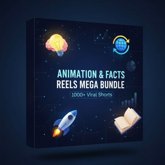 Animation & Facts Reels Mega Vault (1000+ Viral Shorts)