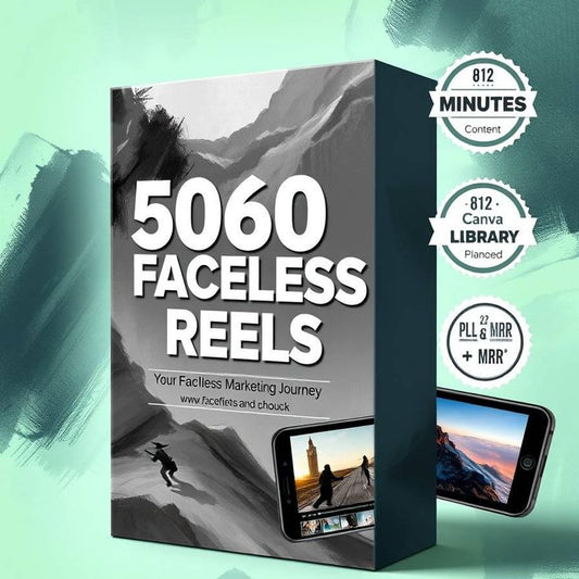 Faceless Content Empire – Mega Reels Vault